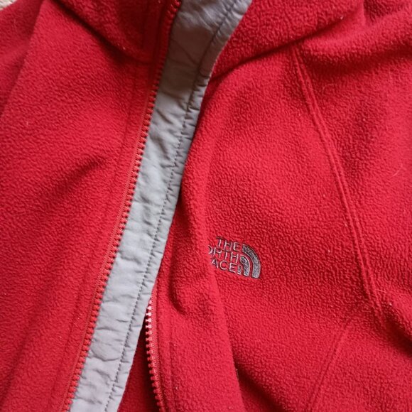 Red, The North Face Fleece Jacket XS FULL ZIP - Picture 2 of 3